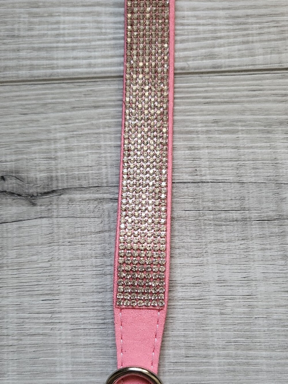 Pink Rhinestone Dog Collar - Picture 4 of 8